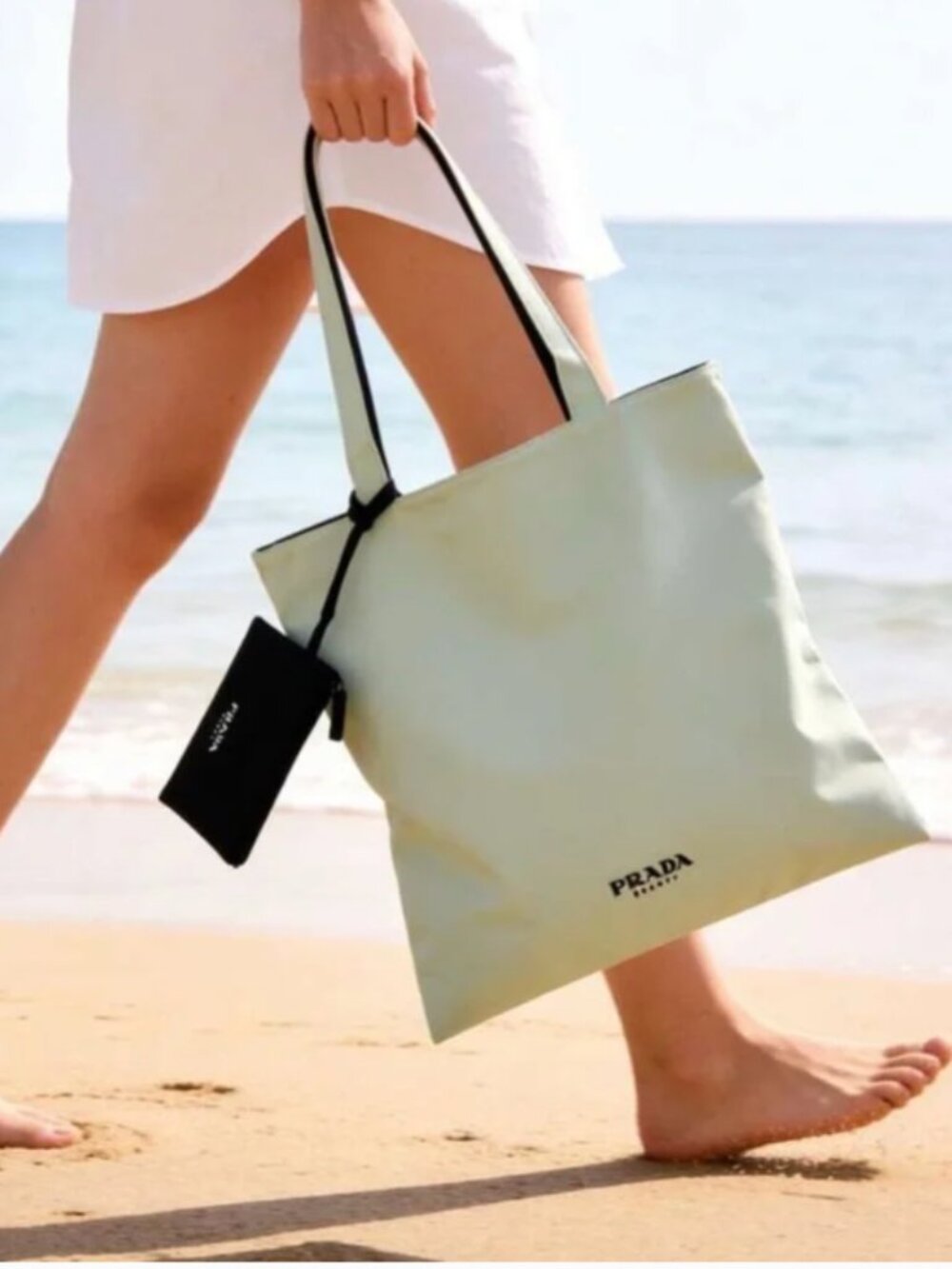 PRADA beauty tote bag